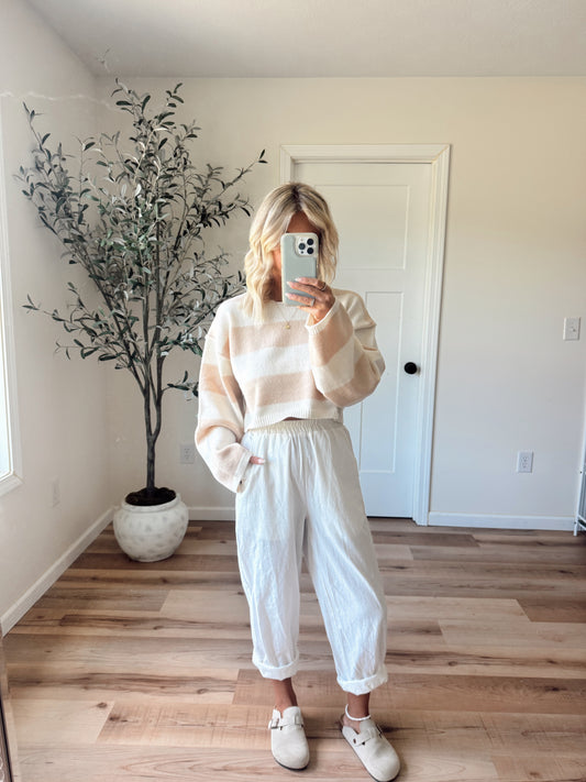 Harbor Cropped Sweater