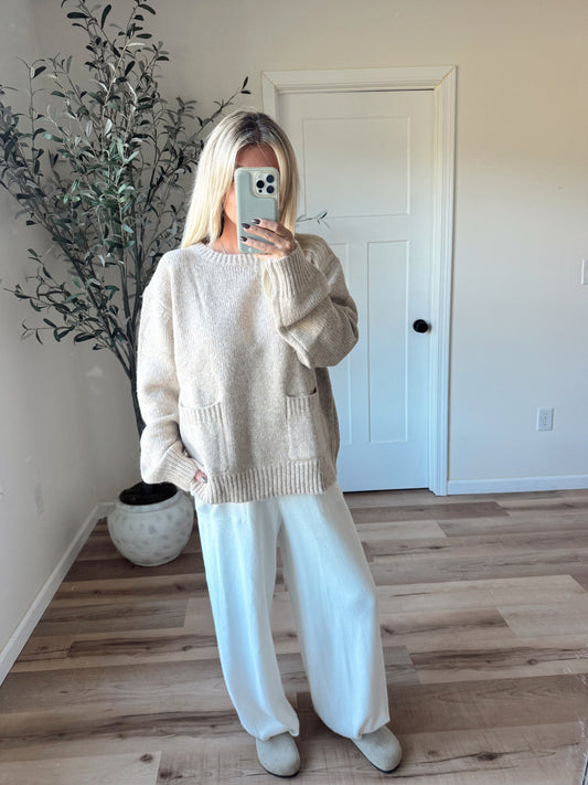 Toasted Oat Sweater